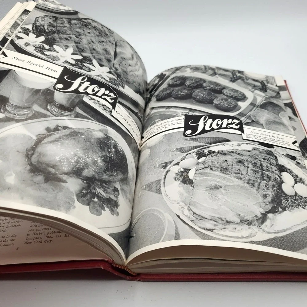 Dwight Eisenhower Copy The New Storz Cook Book Special Deluxe Ed. Storz Brewing‎